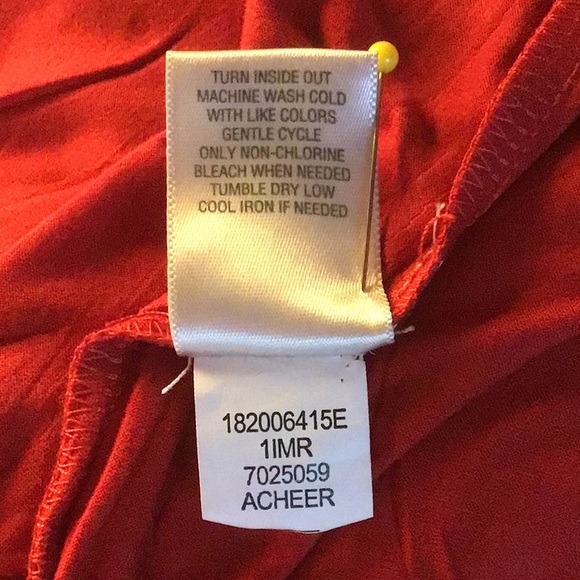 🪭 Starille Red Black Super Soft Long Sleeve Top & Pants Loungewear Set Sz.M/L - Picture 9 of 11